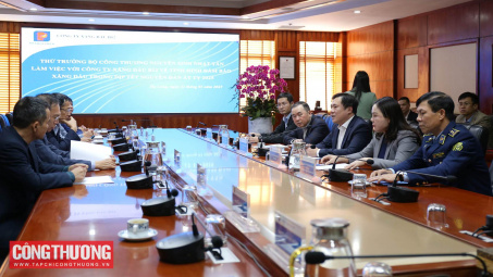 Bộ Công Thương kiểm tra công tác bảo đảm nguồn cung xăng dầu dịp Tết Nguyên đán Ất Tỵ 2025