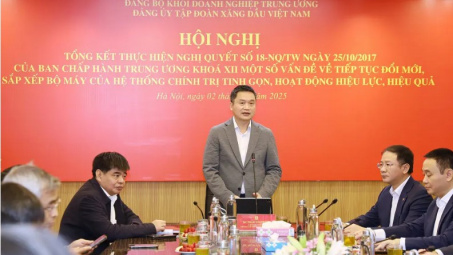 Đảng ủy Petrolimex tổ chức Hội nghị quán triệt triển khai, tổng kết Nghị quyết số 18-NQ/TW