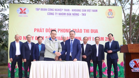 Công ty Nhôm Đắk Nông phấn đấu đạt 185.000 tấn alumin trong quý I