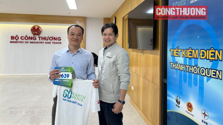 Các runners đã sẵn sàng gia nhập đường đua hưởng ứng Chiến dịch Giờ Trái đất năm 2024