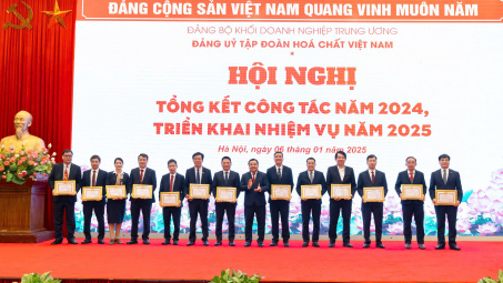 Đảng ủy Tập đoàn Hoá chất Việt Nam: Năm 2025, quyết tâm lập thành tích, tổ chức tốt đại hội đảng bộ