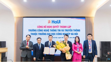 Trường Đại học Công nghiệp Hà Nội: Thành lập Trường Công nghệ Thông tin và Truyền thông, Trường Điện – Điện tử