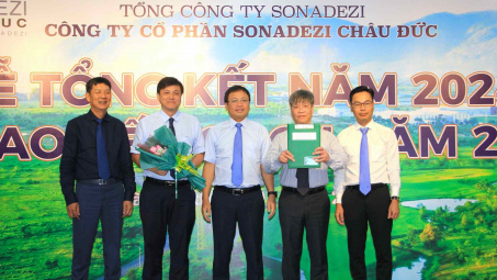 Sonadezi Châu Đức (SZC): Lãi năm 2024 vượt mục tiêu, hé lộ loạt kế hoạch năm 2025