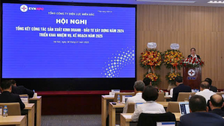 EVNNPC dẫn đầu về sản lượng điện thương phẩm năm 2024
