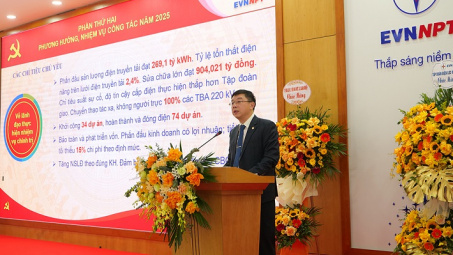 Tổng công ty Truyền tải điện Quốc gia đã hoàn thành xuất sắc nhiệm vụ năm 2024
