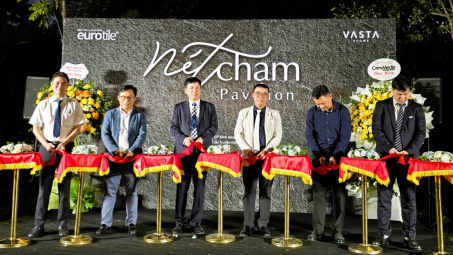 “Nét Chạm Pavilion”: Điểm hẹn của cảm xúc và xu hướng vật liệu hiện đại