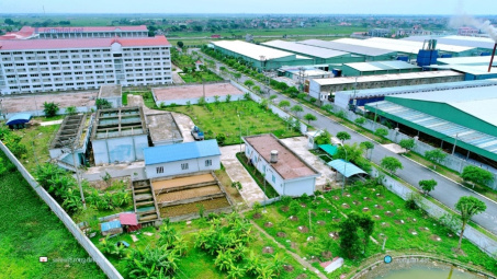 Ninh Bình: Triển khai dự án hạ tầng Cụm công nghiệp Kim Thái gần 900 tỷ đồng