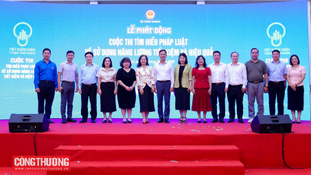 [CHÙM ẢNH] Lễ Phát động Cuộc Thi "Tìm hiểu pháp luật về sử dụng năng lượng tiết kiệm và hiệu quả"