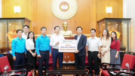 Vinachem chung tay hỗ trợ đồng bào vùng bão lũ