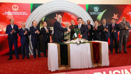 Chính thức ký Tuyên bố chung khởi động đàm phán Thỏa thuận Thương mại ưu đãi Việt Nam - Pakistan