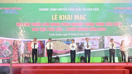 Khai mạc Hội chợ Công nghiệp nông thôn tiêu biểu khu vực phía Bắc 2025: Động lực xúc tiến thương mại và liên kết chuỗi giá trị