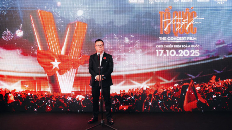 Ra mắt phim hòa nhạc “Tổ quốc trong tim: The Concert Film”