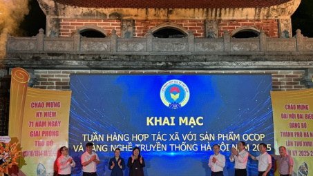 Đặc sắc Tuần hàng Hợp tác xã với sản phẩm OCOP và Làng nghề truyền thống Hà Nội