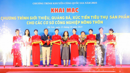 Khai mạc Chương trình giới thiệu, quảng bá và xúc tiến tiêu thụ sản phẩm công nghiệp nông thôn