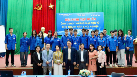 Hỗ trợ thanh niên khởi nghiệp cùng thương mại điện tử