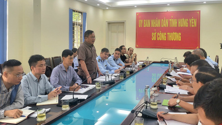 Văn phòng Thường trực Ban Chỉ đạo 389 quốc gia làm việc với Ban Chỉ đạo 389 tỉnh Hưng Yên