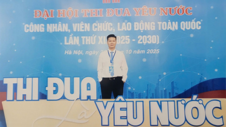 Phạm Xuân Huy – Gương mặt tiêu biểu của Tổng công ty Thép Việt Nam được vinh danh toàn quốc