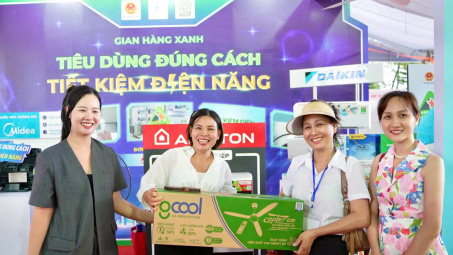 Gian hàng Xanh: Tiêu dùng đúng cách - Tiết kiệm điện năng (lùi ngày 16/10)