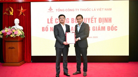 Ông Hà Quang Hòa được bổ nhiệm lại làm Tổng Giám đốc Tổng công ty Thuốc lá Việt Nam