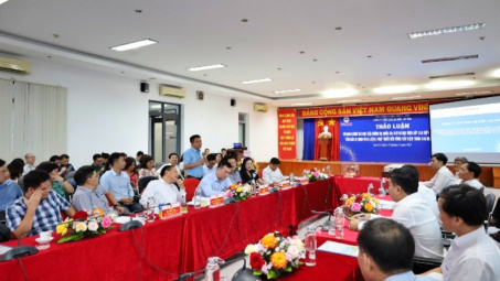 Cán bộ, học viên Học viện Chính trị Quốc gia Hồ Chí Minh thăm và làm việc tại Thủy điện An Khê – Ka Nak