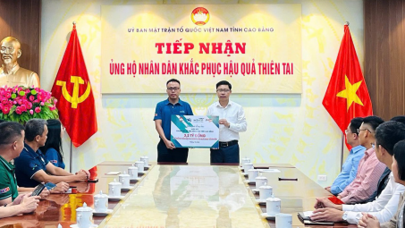 Tập đoàn Wilmar CLV trao tặng 15 tỷ đồng hỗ trợ người dân các tỉnh miền Bắc và miền Trung khắc phục hậu quả sau bão lũ