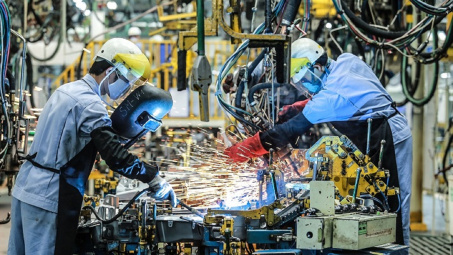 Sản xuất công nghiệp quý III/2025 tăng trưởng hai con số