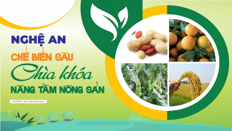 Nghệ An: Chế biến sâu chìa khóa nâng tầm nông sản