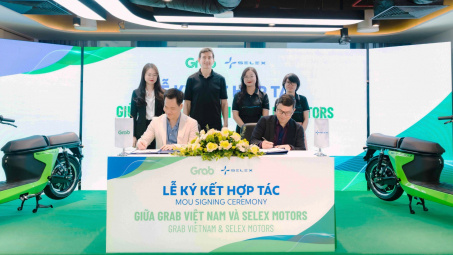 Grab Việt Nam và Selex Motors ký thỏa thuận hợp tác toàn diện, thúc đẩy chuyển đổi xe điện cho tài xế GrabBike