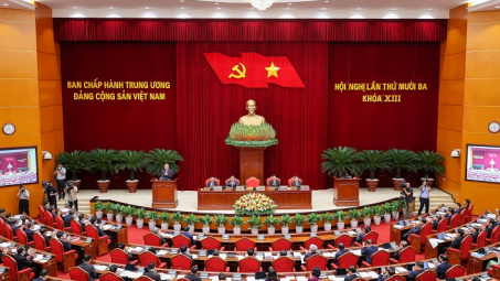 Thông báo Hội nghị lần thứ 13 Ban Chấp hành Trung ương Đảng khóa XIII