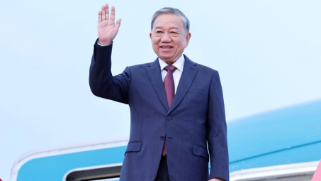 Tổng Bí thư Tô Lâm đến Bình Nhưỡng, bắt đầu thăm cấp Nhà nước tới Triều Tiên