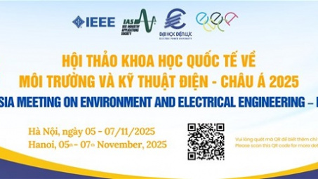 Sắp diễn ra Hội thảo khoa học quốc tế về Môi trường và Kỹ thuật điện