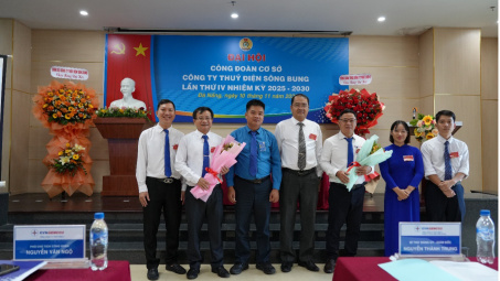 Đại hội Công đoàn Công ty Thủy điện Sông Bung lần thứ IV: Dấu mốc của đoàn kết và khát vọng phát triển bền vững