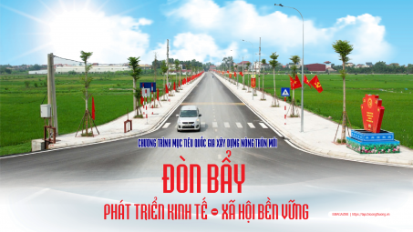 Chương trình Mục tiêu Quốc gia xây dựng Nông thôn mới: Đòn bẩy phát triển kinh tế – xã hội bền vững