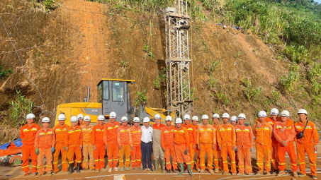 PTC3 khôi phục đường dây 110kV cung cấp điện cho xã Nam Trà My và khu vực lân cận