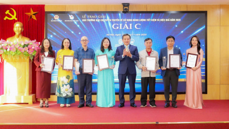 Tạp chí Công Thương đạt giải thưởng báo chí tuyên truyền về sử dụng năng lượng tiết kiệm và hiệu quả năm 2025