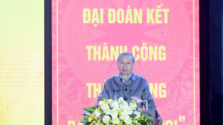 Phát biểu của Tổng Bí thư Tô Lâm nhân dự Ngày hội Đại đoàn kết toàn dân tộc tại phường Thượng Cát, Hà Nội