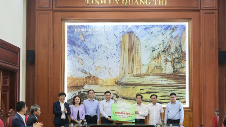 Petrovietnam đồng hành cùng tỉnh Quảng Trị và TP Huế khắc phục hậu quả thiên tai