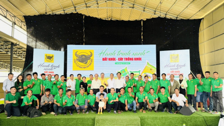 Bình Điền khởi động “Hành trình xanh” từ An Giang, hướng tới sản xuất lúa bền vững