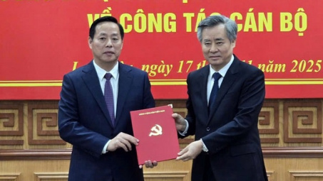 Ông Hà Quang Trung được điều động giữ chức Phó Bí thư Tỉnh ủy Lai Châu