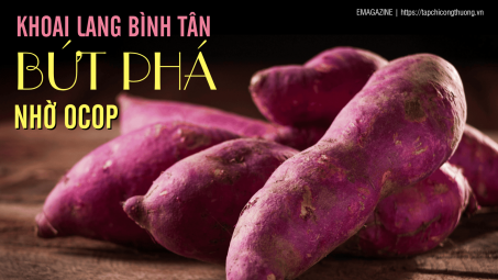 [eMagazine] Khoai lang Bình Tân bứt phá nhờ OCOP