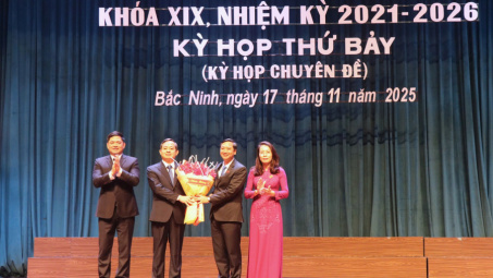 Ông Phạm Hoàng Sơn được bầu làm Chủ tịch UBND tỉnh Bắc Ninh