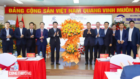 Thứ trưởng Nguyễn Hoàng Long: Trường Đại học Điện lực giữ vững vai trò là cơ sở đào tạo trọng điểm của Bộ Công Thương về năng lượng