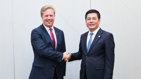 Bộ trưởng Nguyễn Hồng Diên làm việc với Bộ trưởng Thương mại và Đầu tư New Zealand