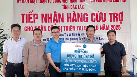 Lixco chung tay cùng Đắk Lắk, Khánh Hòa khắc phục hậu quả mưa lũ