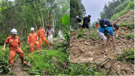 Giữa sạt lở, chia cắt: Tinh thần kiên trì bám trụ của người lao động Công ty Thủy điện Sông Bung
