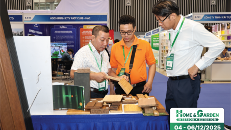 Hơn 250 doanh nghiệp trong và ngoài nước sẽ tham gia Triển lãm quốc tế Trang trí Nhà & Cảnh quan Việt Nam 2025