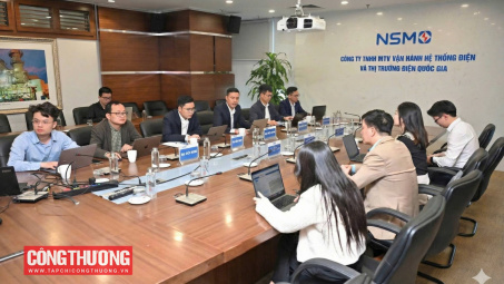 NSMO làm việc với các nhà máy phát điện về công tác vận hành hệ thống điện