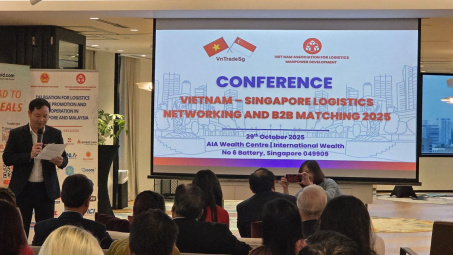 Kết nối giao thương, hợp tác giữa các doanh nghiệp logistics Việt Nam và Singapore
