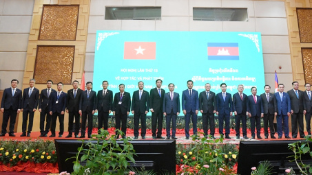 Hợp tác kinh tế, thương mại, đầu tư Việt Nam - Campuchia tăng trưởng tích cực