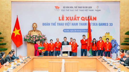 Herbalife Việt Nam đồng hành cùng Ủy ban Olympic Việt Nam trong Lễ Xuất Quân SEA Games 33